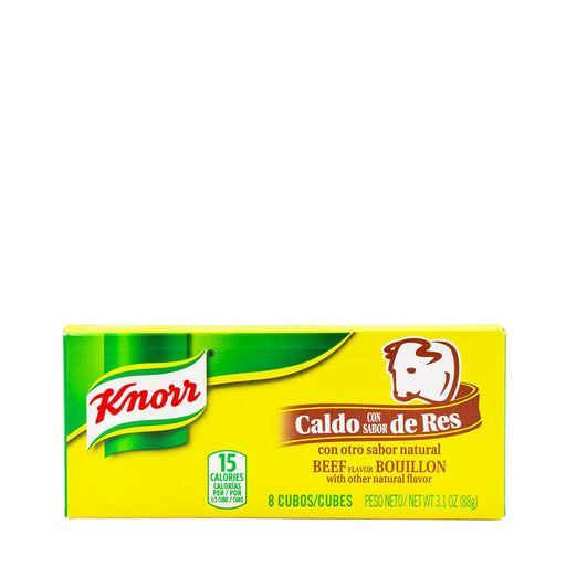 Knorr Beef Flavor Bouillon with Other Natural Flavor 8 Cubes 3.1oz - H Mart Manhattan Delivery