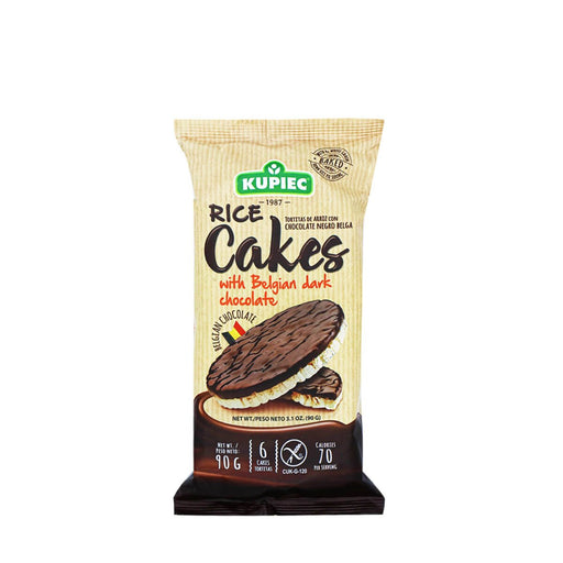 Kupiec Rice Cakes with Belgian Dark Chocolate 3.1oz - H Mart Manhattan Delivery