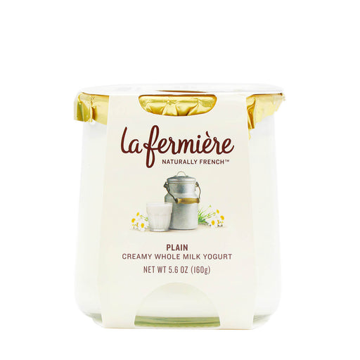 La Fermiere Plain Creamy Whole Milk Yogurt 5.6oz - H Mart Manhattan Delivery