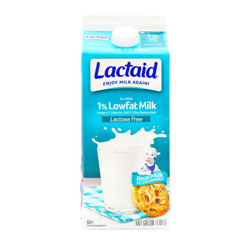 Lactaid 1% Lowfat Milk Half Gallon (1.89L) - H Mart Manhattan Delivery