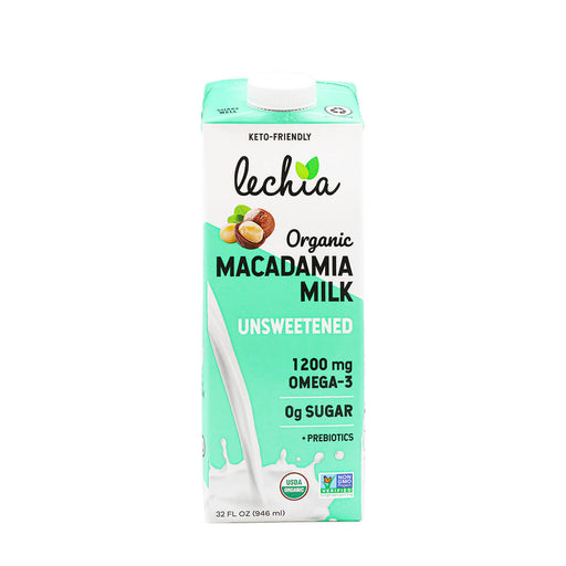 Lechia Organic Macadamia Milk Unsweetened 32fl.oz - H Mart Manhattan Delivery
