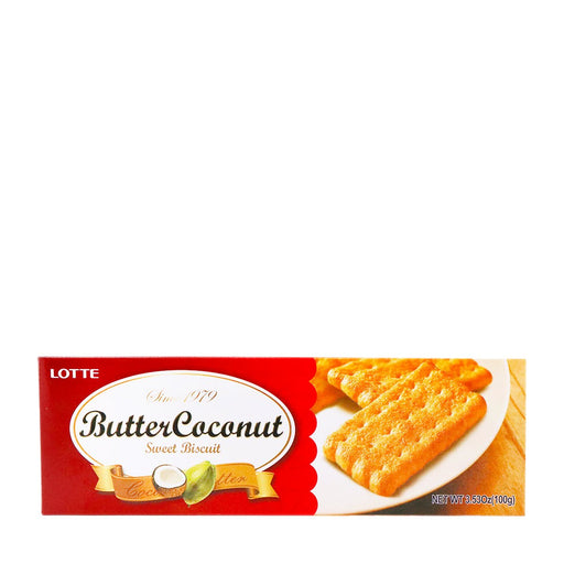Lotte Butter Coconut Sweet Biscuit 3.53oz - H Mart Manhattan Delivery