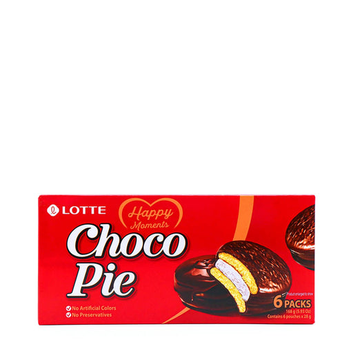 Lotte Choco Pie 6 Packs, 5.93oz - H Mart Manhattan Delivery