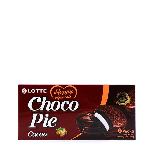 Lotte Choco Pie Cacao 6 Packs, 5.92oz - H Mart Manhattan Delivery