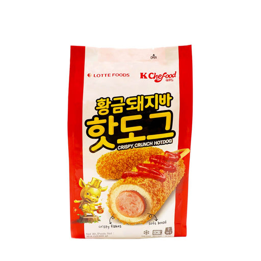 Lotte Foods Crispy Crunch Hotdog 10.6oz - H Mart Manhattan Delivery
