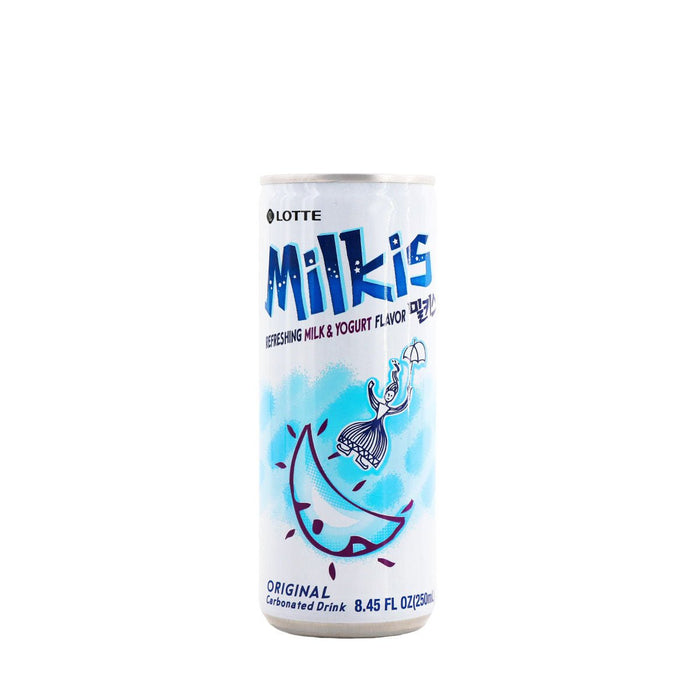 Lotte Milkis Carbonated Drink Milk Yogurt 250ml - H Mart Manhattan Delivery