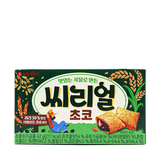 Lotte Oat & Seven Grain Biscuit (Cereal Choco) 1.48oz - H Mart Manhattan Delivery