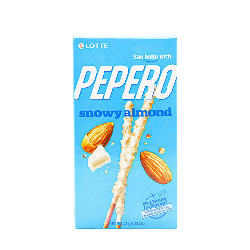 Lotte Pepero Snowy Almond 32g - H Mart Manhattan Delivery