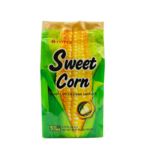 Lotte Sweet Corn Ice Cream Sandwich 140ml