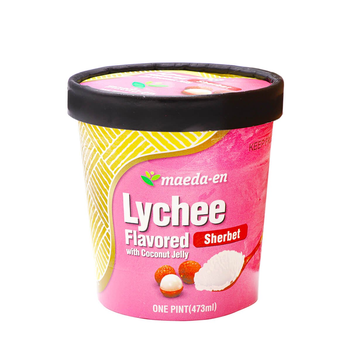 Lychee Ice Cream Pint - Macadons