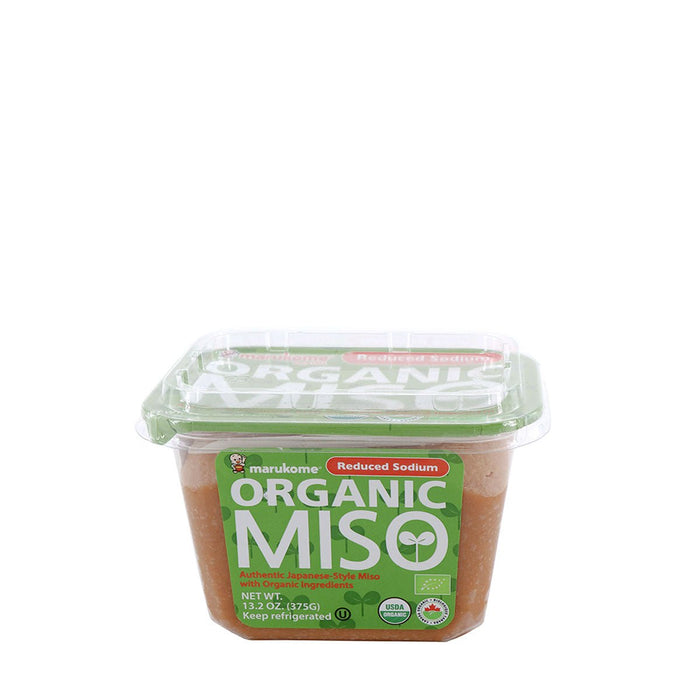 Marukome Organic Miso Reduced Sodium 13.2oz - H Mart Manhattan Delivery