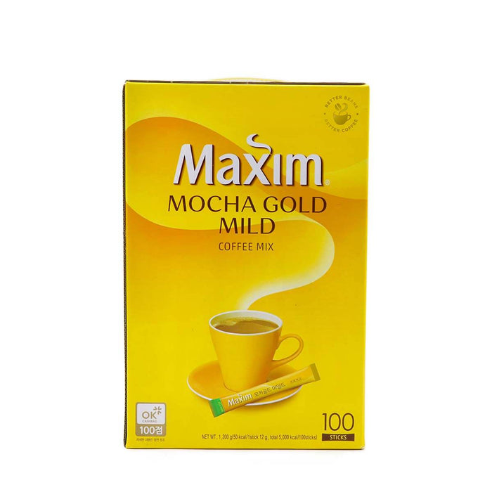 Maxim Mocha Gold Mild Coffee Mix 100 Sticks, 42.33oz - H Mart Manhattan Delivery