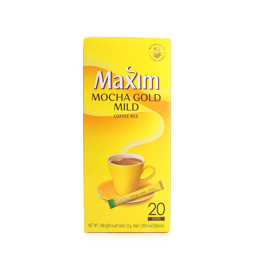 Maxim Mocha Gold Mild Coffee Mix 20 Sticks, 240g - H Mart Manhattan Delivery