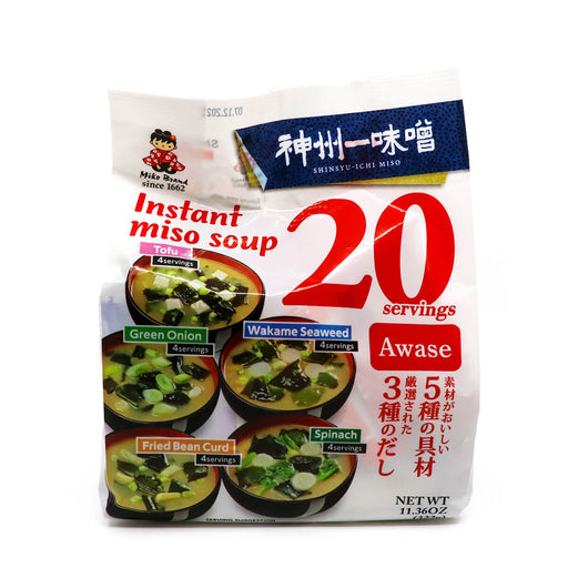 Miko Brand Instant Miso Soup Awase 11.36oz - H Mart Manhattan Delivery