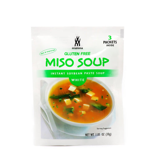 Mishima Gluten Free Miso Soup White Flavor 3Pk 1.05oz - H Mart Manhattan Delivery