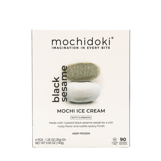 Mochidoki Mochi Ice Cream Black Sesame 1.25oz x 4ea, 5.00oz - H Mart Manhattan Delivery