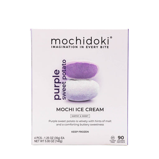 Mochidoki Mochi Ice Cream Purple Sweet Potato 1.25oz x 4ea, 5.00oz - H Mart Manhattan Delivery