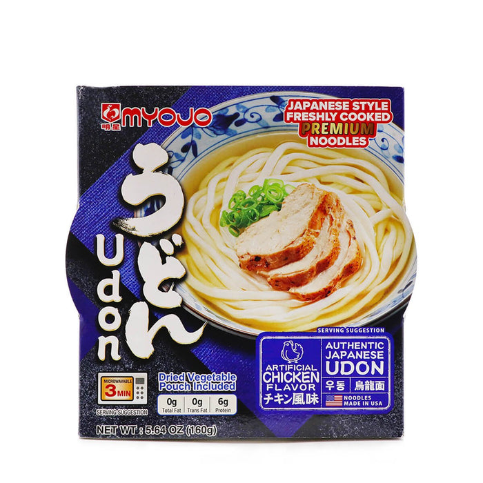 Myojo Udon Japanese Style Pre-Cooked Chicken Flavored Noodle Soup 5.61oz - H Mart Manhattan Delivery