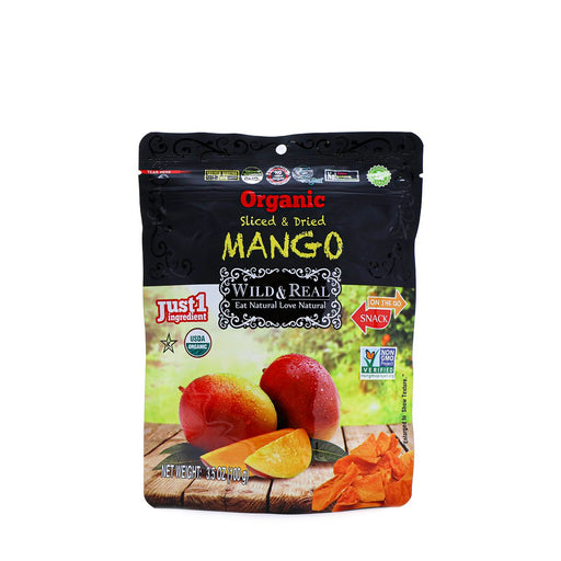Nature's Wild Organic Wild & Raw Organic Sun-Dried Mango 3.5oz - H Mart Manhattan Delivery