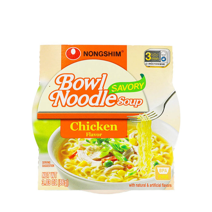 Nongshim Bowl Noodle Soup Chicken Flavor 86g - H Mart Manhattan Delivery