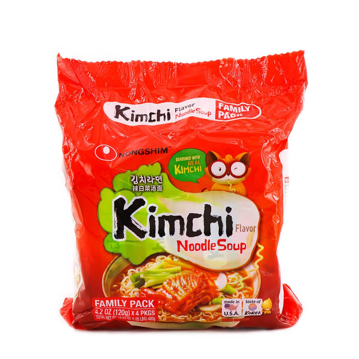 Nongshim Kimchi Flavor Noodle Soup 480g - H Mart Manhattan Delivery