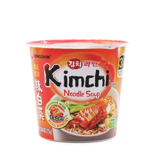 Nongshim Kimchi Noodle Soup Cup 75g - H Mart Manhattan Delivery