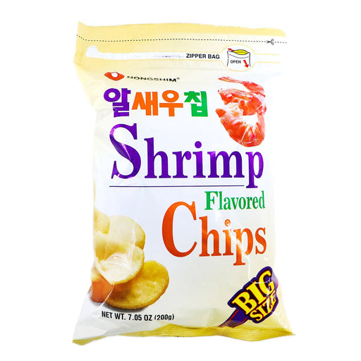 Nongshim Shrimp Flavored Chips Big Size 7.05oz - H Mart Manhattan Delivery