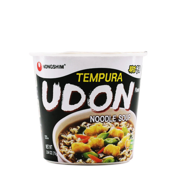 Nongshim Tempura Udon Flavor Noodle Soup (Small Cup) 2.64oz - H Mart Manhattan Delivery