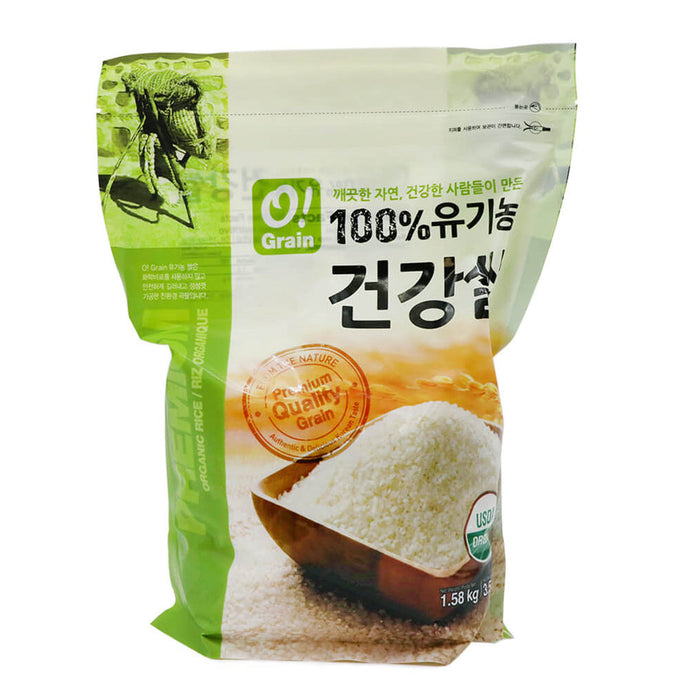 Ogo Rice O! Grain Premium Organic Rice 3.5lb - H Mart Manhattan Delivery