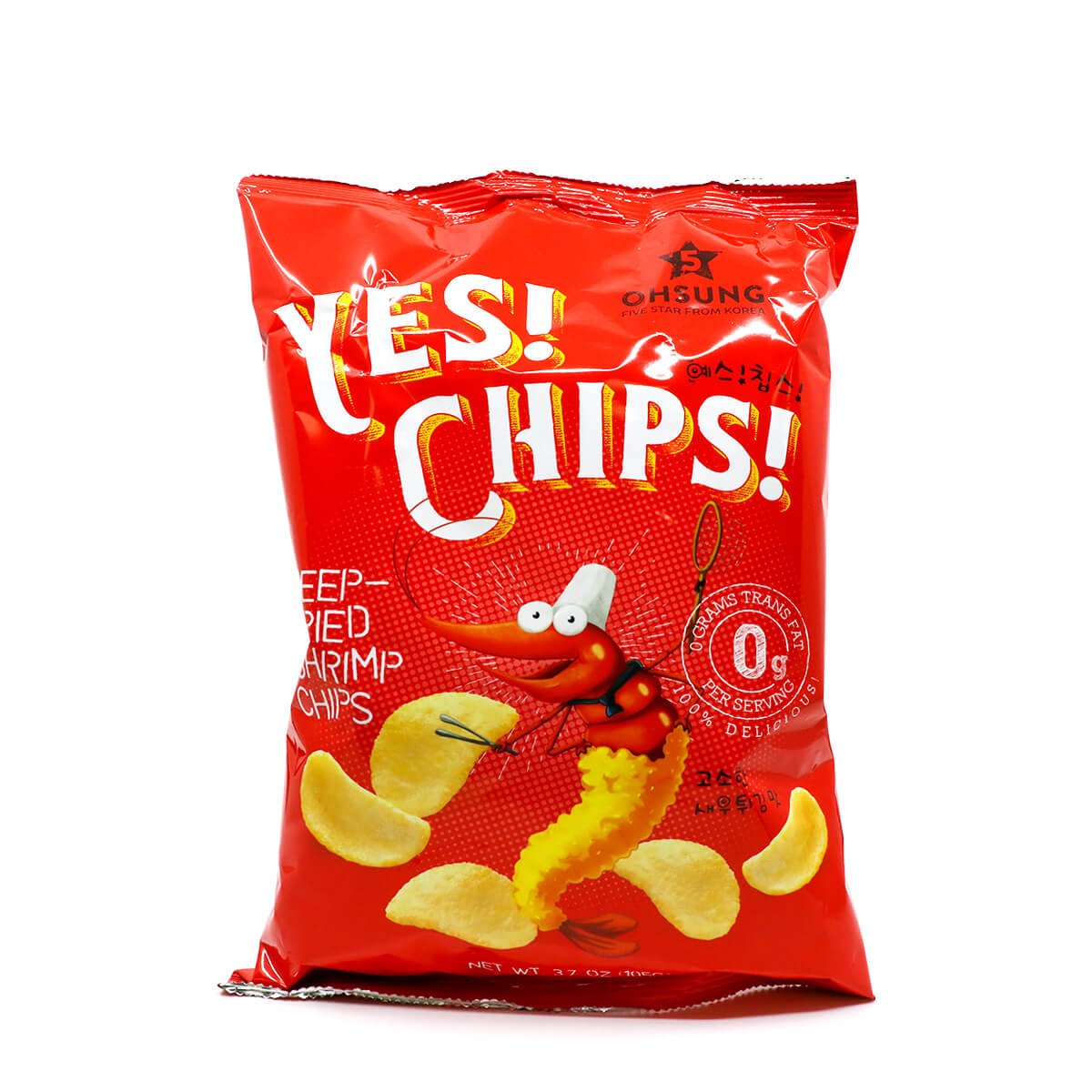 Ohsung Yes! Chips! Deep Fried Shrimp Chips 3.7oz - H Mart Manhattan ...