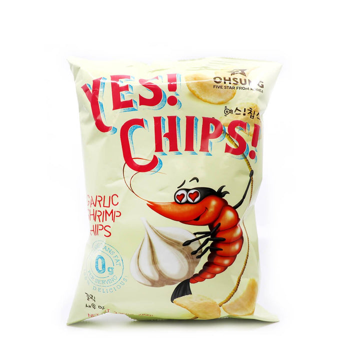 Ohsung Yes Chips Shrimp Garlic 3.35oz - H Mart Manhattan Delivery