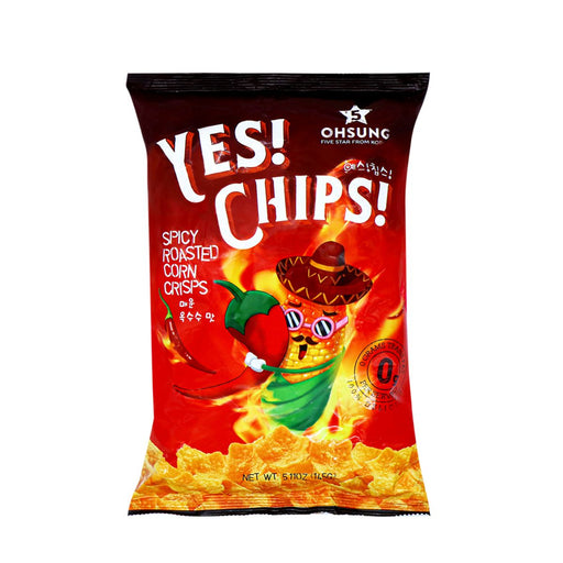 Ohsung Yes! Chips! Spicy Roasted Corn Crisps 5.11oz - H Mart Manhattan Delivery