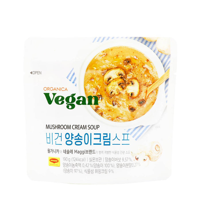 Organica Vegan Mushroom Cream Soup 6.7oz - H Mart Manhattan Delivery