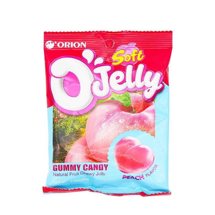 Orion O'Jelly Real Gummy Candy Peach Flavor 2.33oz - H Mart Manhattan Delivery