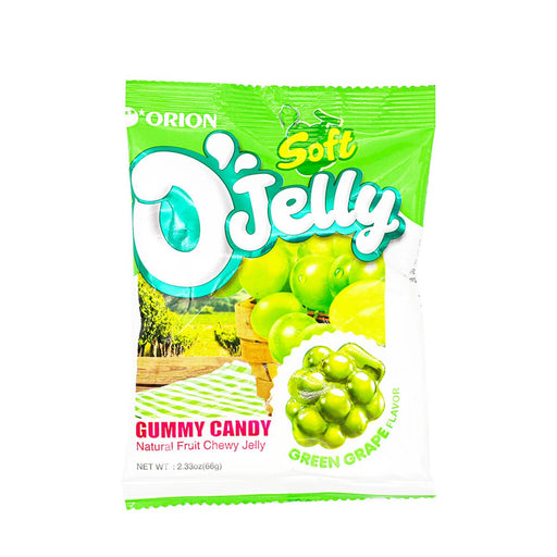 Orion O'Jelly Soft Gummy Candy Green Grape Flavor 2.33oz - H Mart Manhattan Delivery