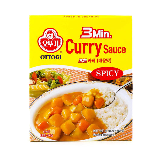 Ottogi 3Min. Curry Spicy 190g - H Mart Manhattan Delivery