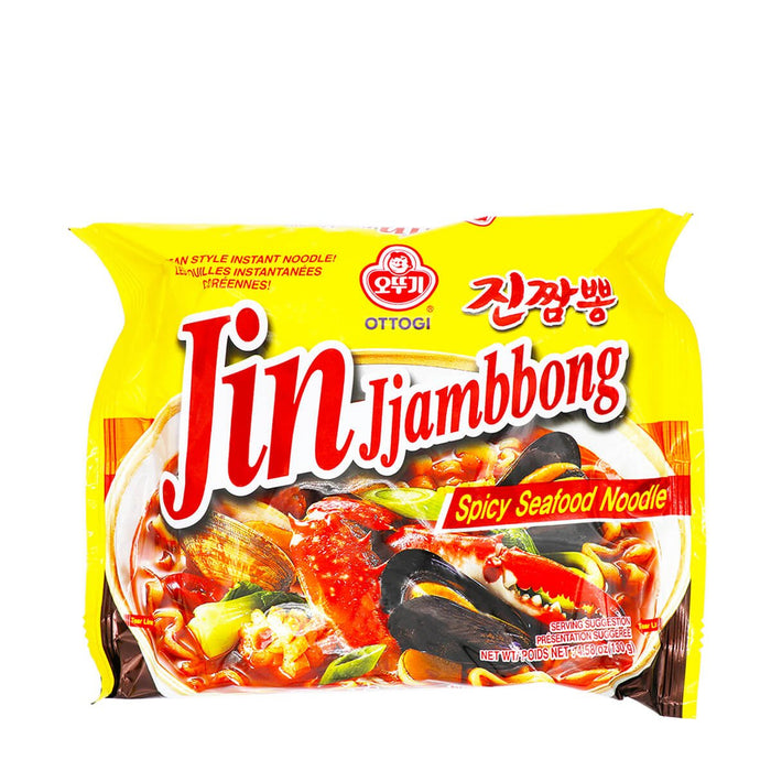Ottogi Jin Jjamppong Spicy Seafood Noodle 4.58oz - H Mart Manhattan Delivery