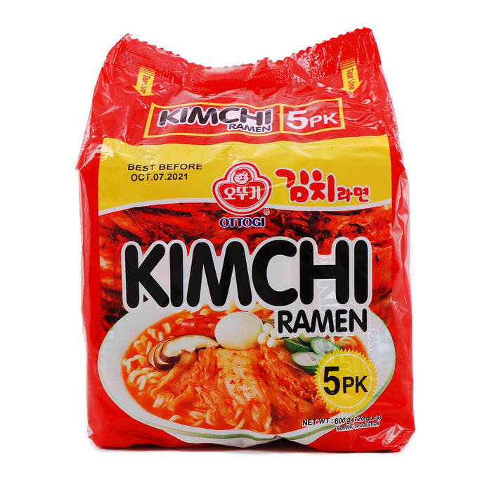 Ottogi] Kimchi Ramen (lot de 4) / Nourriture coréenne/Ramen coréen