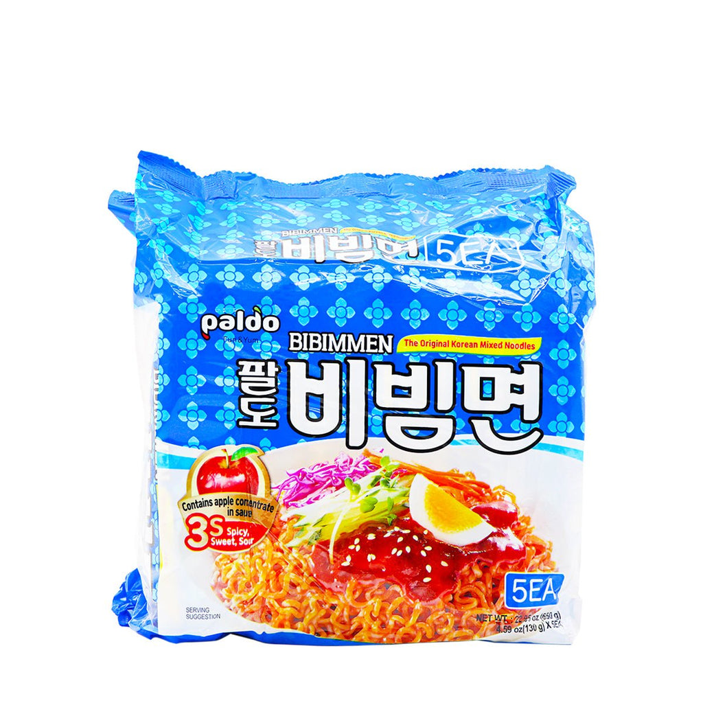 Paldo Bibim Men Family Pack 5ea x 4.59oz, 22.95oz - H Mart