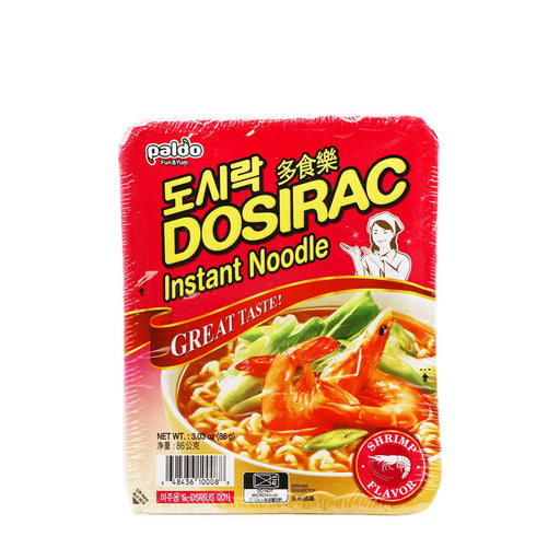 Paldo Dosirac Instant Noodle Shrimp Flavor 3.03oz - H Mart Manhattan Delivery