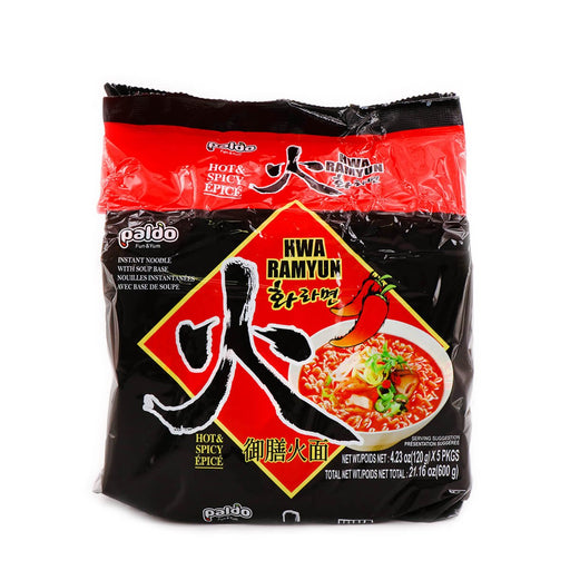 Paldo Hot & Spicy Hwa Ramyun 600g - H Mart Manhattan Delivery