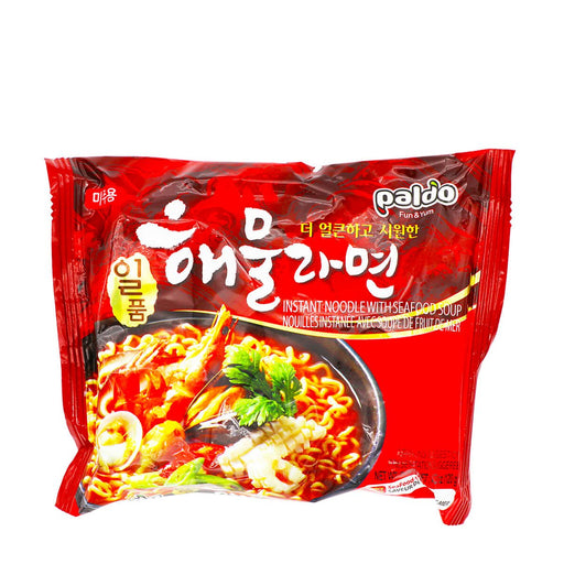 Paldo Instant Noodle with Seafood Soup 120g - H Mart Manhattan Delivery