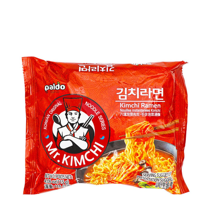 Paldo Mr. Kimchi Kimchi Ramen 4.06oz - H Mart Manhattan Delivery