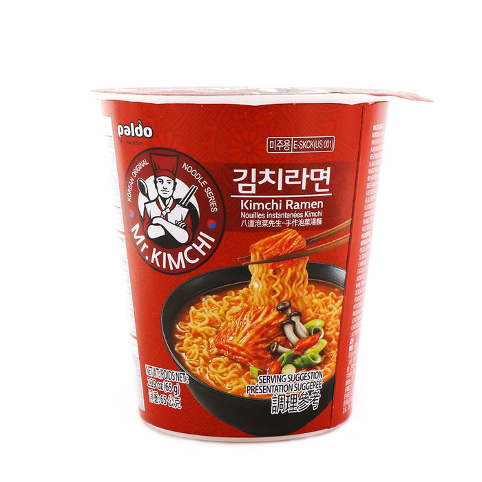 Paldo Mr. Kimchi Ramen Noodles Kimchi Flavor (Cup) 2.29oz - H Mart Manhattan Delivery