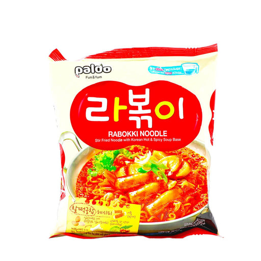 Paldo Rabokki Noodle Stir Fried Noodle with Korean Hot & Spicy Soup Base 5.11oz - H Mart Manhattan Delivery