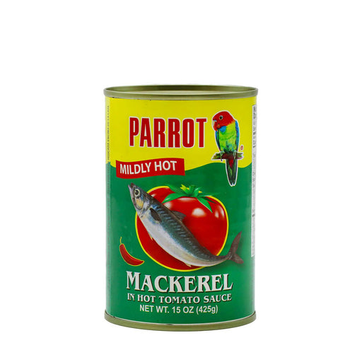 Parrot Mildly Hot Mackerel in Hot Tomato Sauce 425g - H Mart Manhattan Delivery