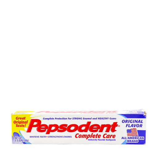 Pepsodent Complete Care Original Flavor Toothpaste 5.5oz - H Mart Manhattan Delivery