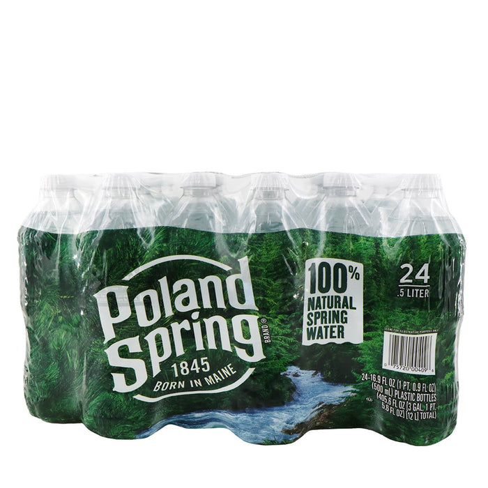 Poland Spring Water 500ml x 24 bottles - H Mart Manhattan Delivery