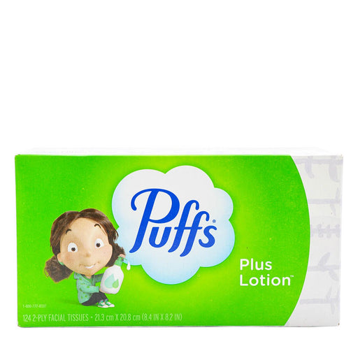 Puffs Plus Lotion 124 2-Ply Facial Tissue - H Mart Manhattan Delivery