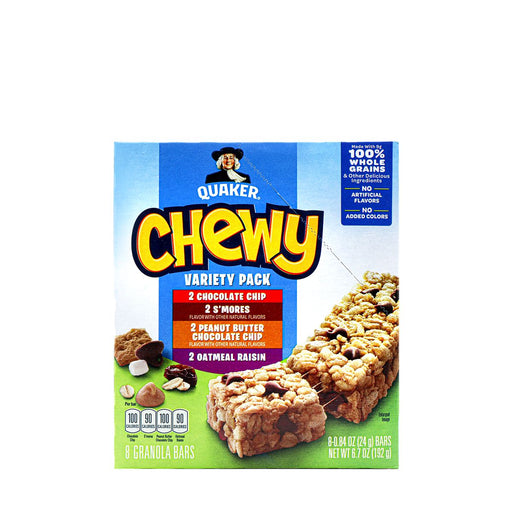 Quaker Chewy Variety Pack 6.7oz - H Mart Manhattan Delivery